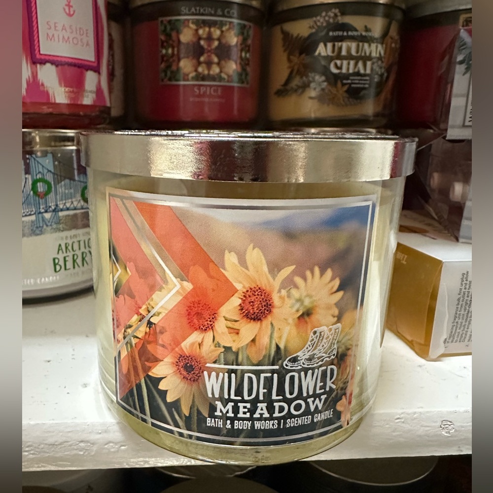 Bath and Body Works Wildflower Meadow Candle 2018